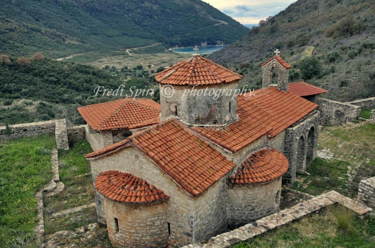 Appartamento Saranda Landscape Nivice Esterno foto